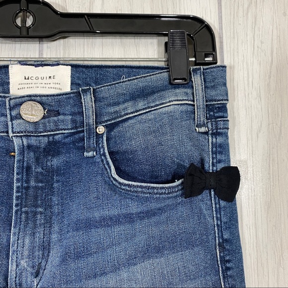 Anthropologie McGuire Newton Bow Skinny Jean size 27 - Picture 6 of 15